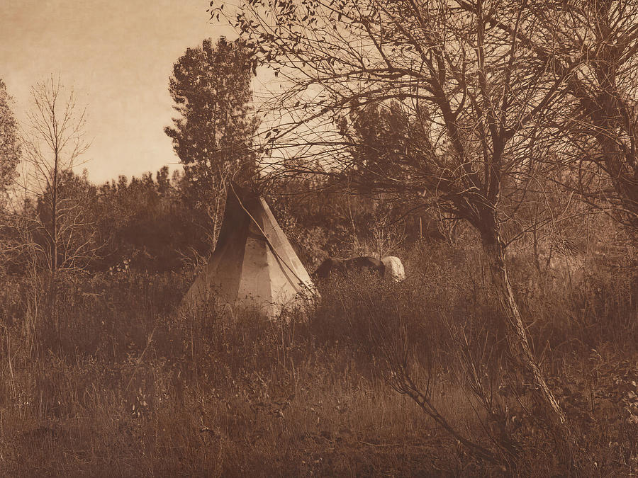 Autumn - Apsaroke 1908 Photograph by Edward S Curtis Autumn - Apsaroke 1908 Photograph by Edward S Curtis