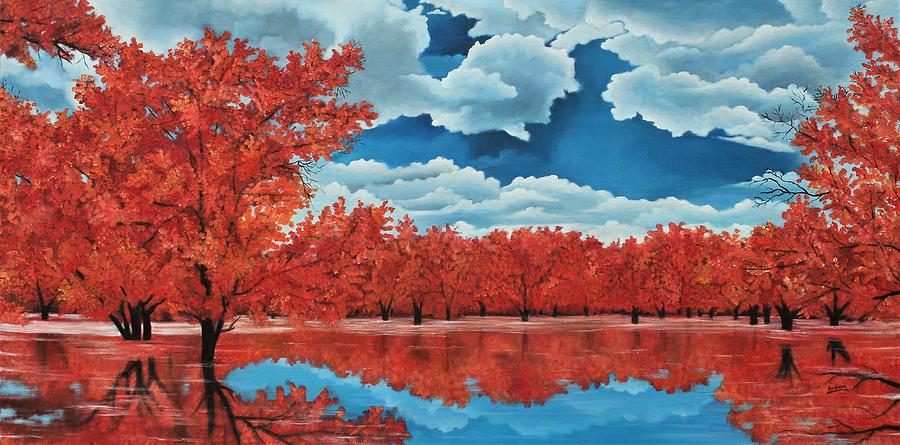 Autumn  Painting by Archana Gautam
