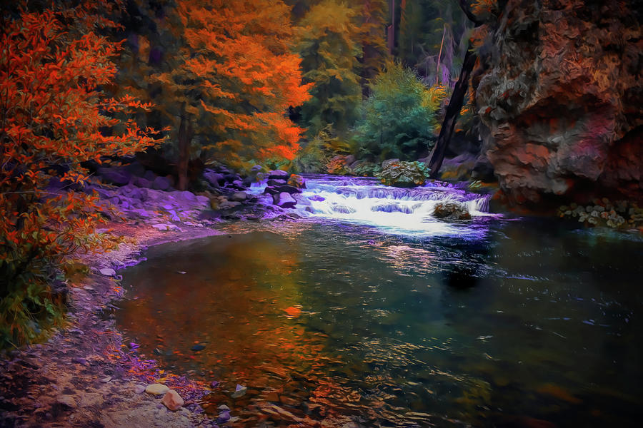 Autumn at Deer Creek Photograph by Frank Wilson