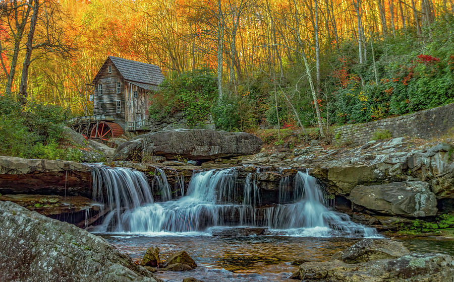 Fall Photograph - Autumn at the Old Mill by Michael Griffiths