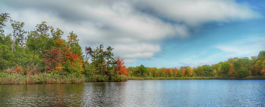 Autumn at the Pond Photograph by Kathi Isserman Autumn at the Pond Photograph by Kathi Isserman