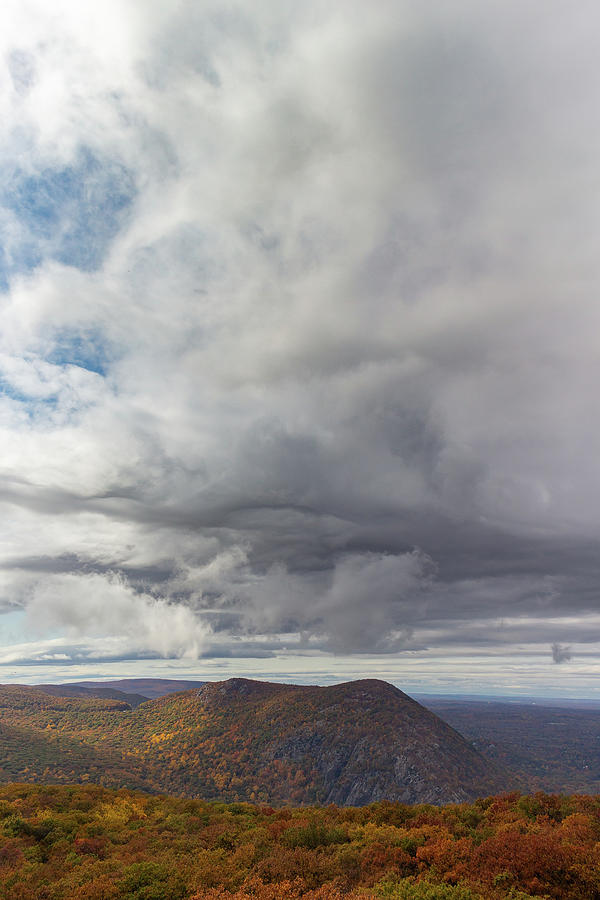 Autumn at the Top of a Mountain in NY Photograph by Auden Johnson