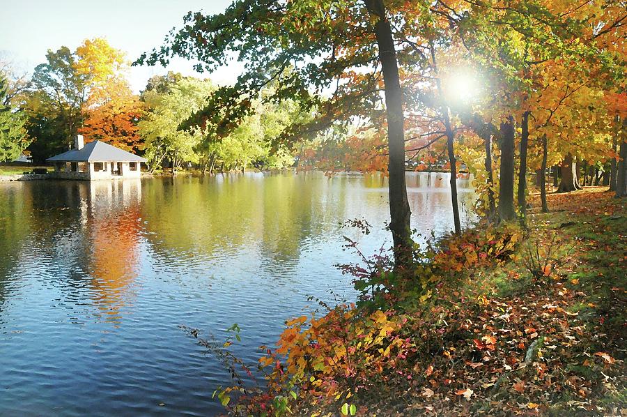 Autumn at Tilley Pond Photograph by Diana Angstadt