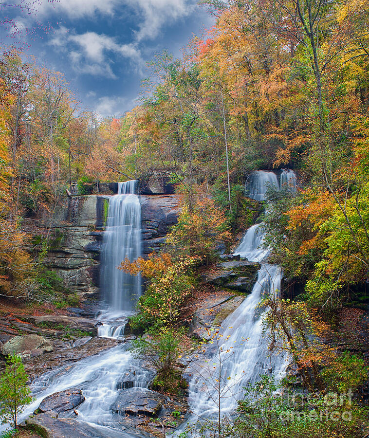 Autumn at Twin Falls Photograph by Blaine Owens Autumn at Twin Falls Photograph by Blaine Owens