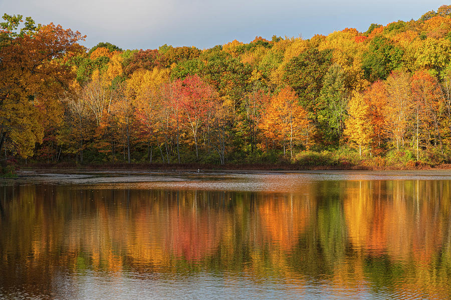 Autumn Ballad At Cascade Lake Photograph by Angelo Marcialis