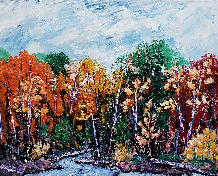 Fall Painting - Autumn by Beverly Livingstone