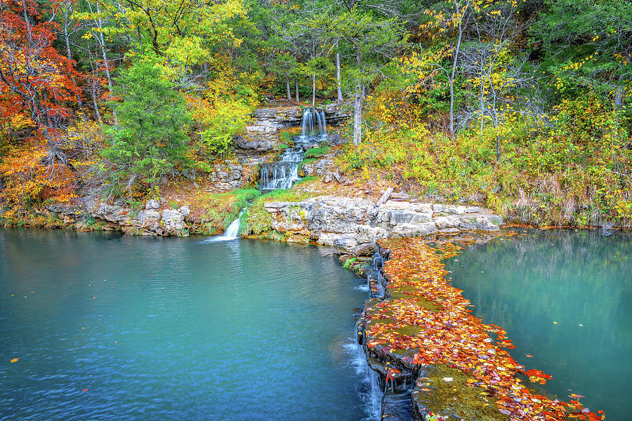 Autumn Bliss in the Ozarks Photograph by Lynn Bauer