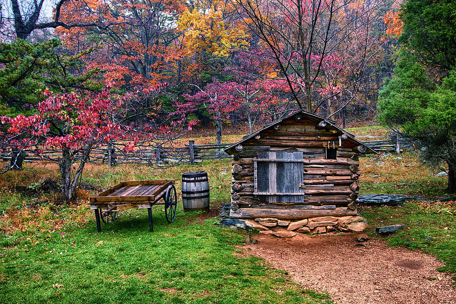 Autumn Blue Ridge Farming Photograph by Dan Carmichael
