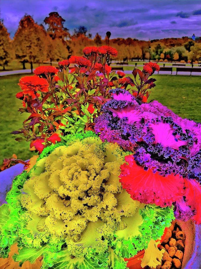Autumn Bouquet. Digital Art