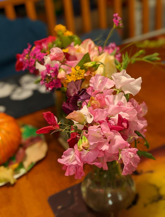 Autumn bouquet Photograph by Lisa Mutch