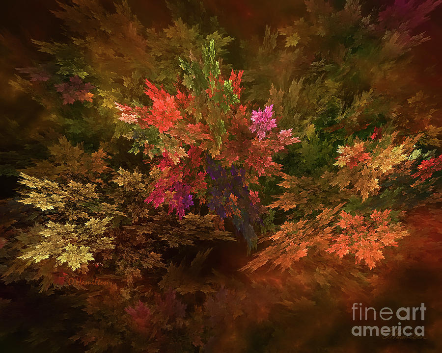 Autumn Bouquet Digital Art by Olga Hamilton