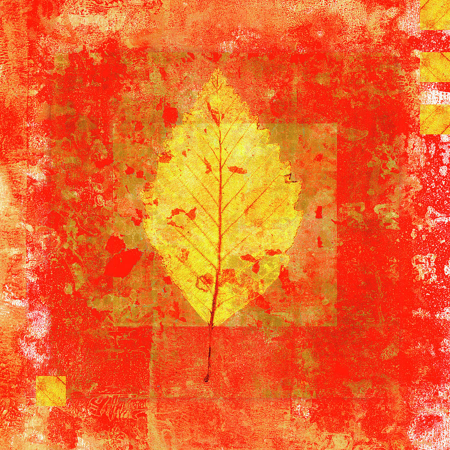 Fall Mixed Media - Autumn Brilliance by Carol Leigh