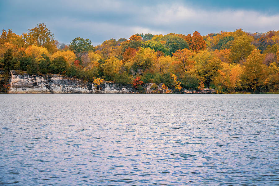 Autumn Color Lake Springfield Photograph by Allin Sorenson