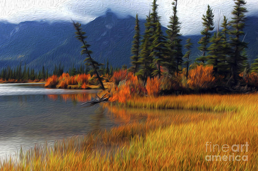 Autumn Colors Jasper National Park Photograph by Bob Christopher