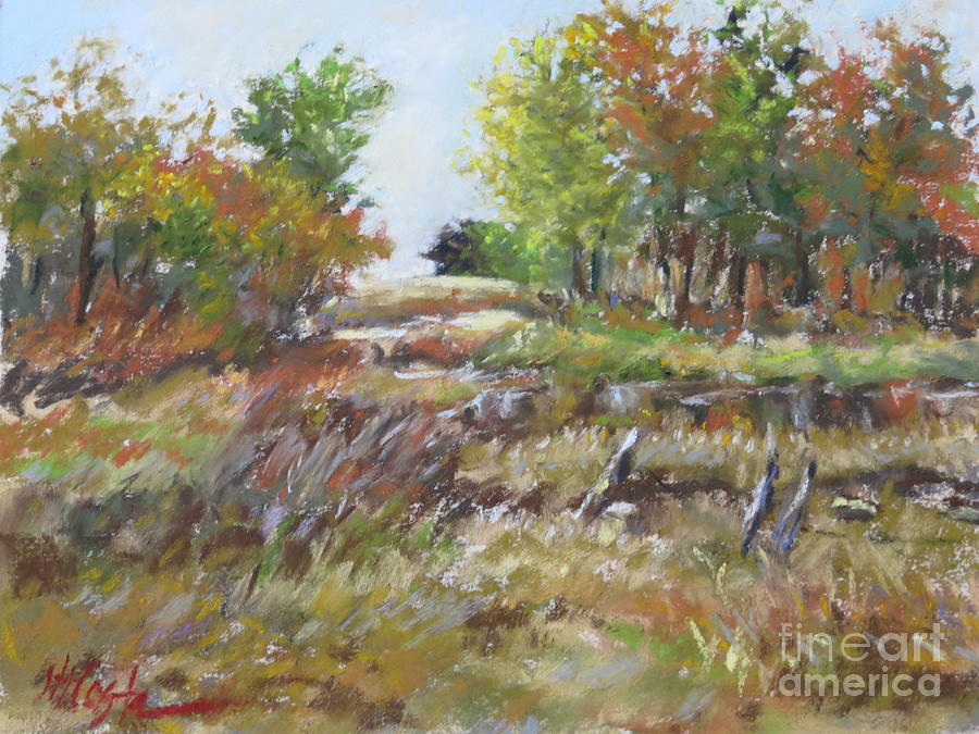 Fall Pastel - Autumn Colors by Jean Costa
