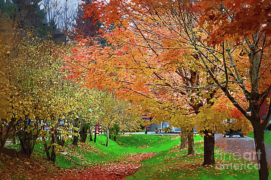 Autumn Colors Digital Art by Kirt Tisdale