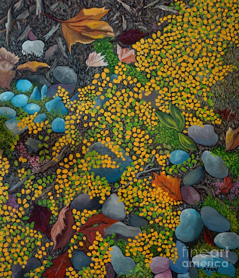 Autumn Colors Painting by Reb Frost