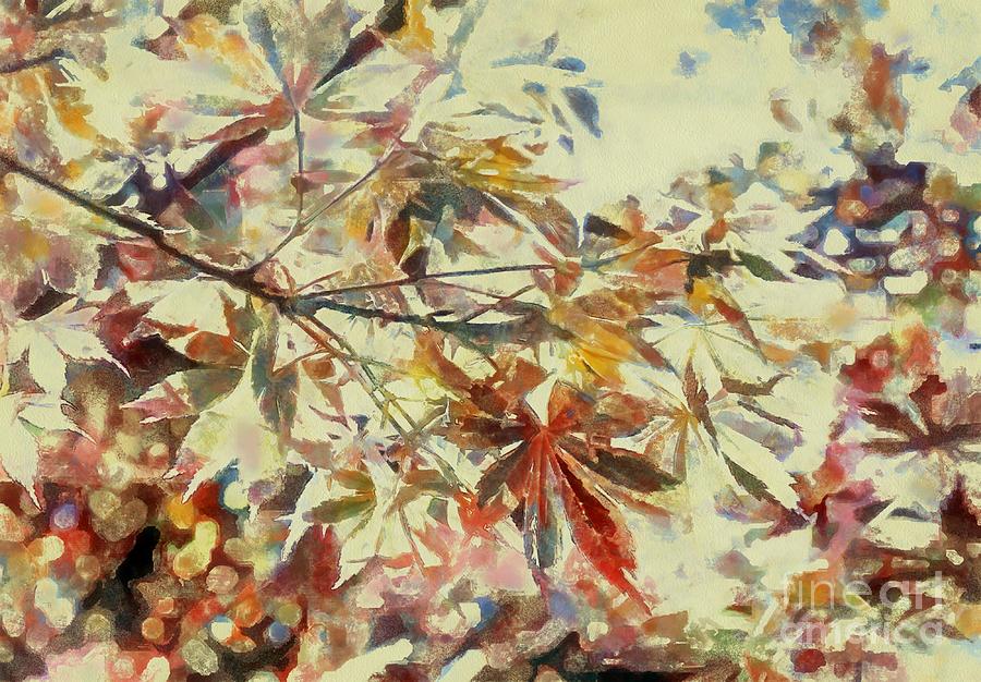 Autumn colour #2 Digital Art by Fran Woods