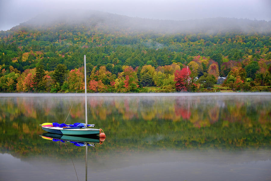 Autumn, Crystal Lake. Photograph by Jeff Sinon