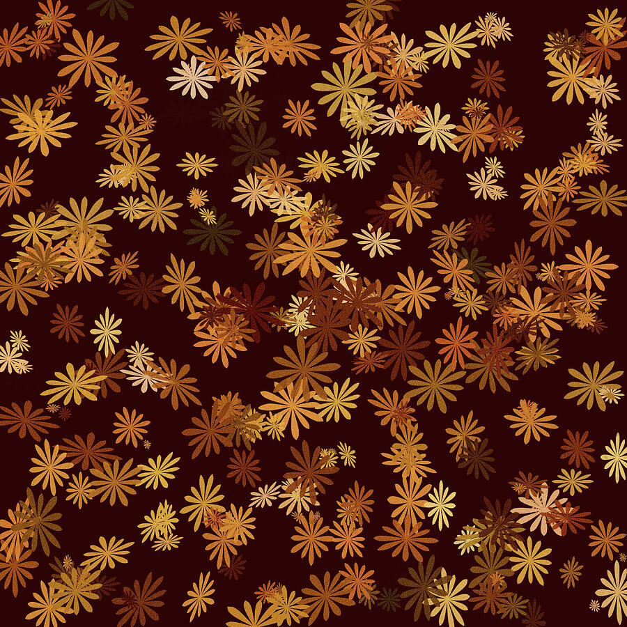 Autumn Daisies Digital Art by Bamalam Art Autumn Daisies Digital Art by Bamalam Art