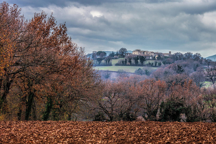 Autumn Day in Umbria Photograph by W Chris Fooshee