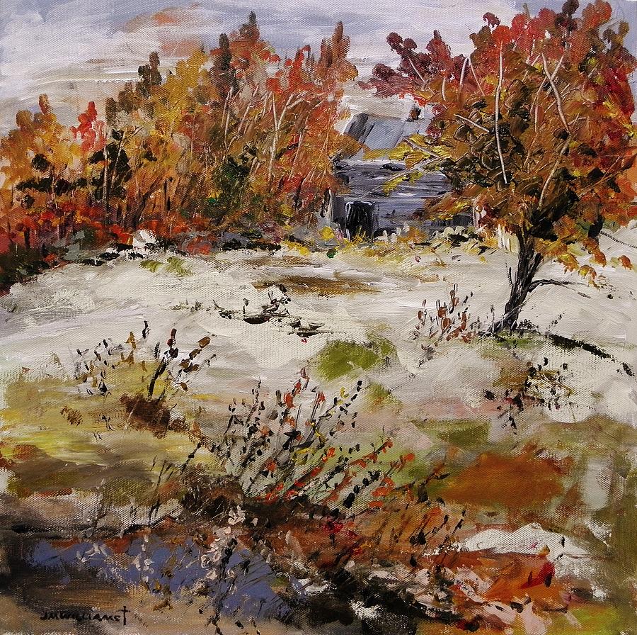 Autumn Day Painting by John Williams