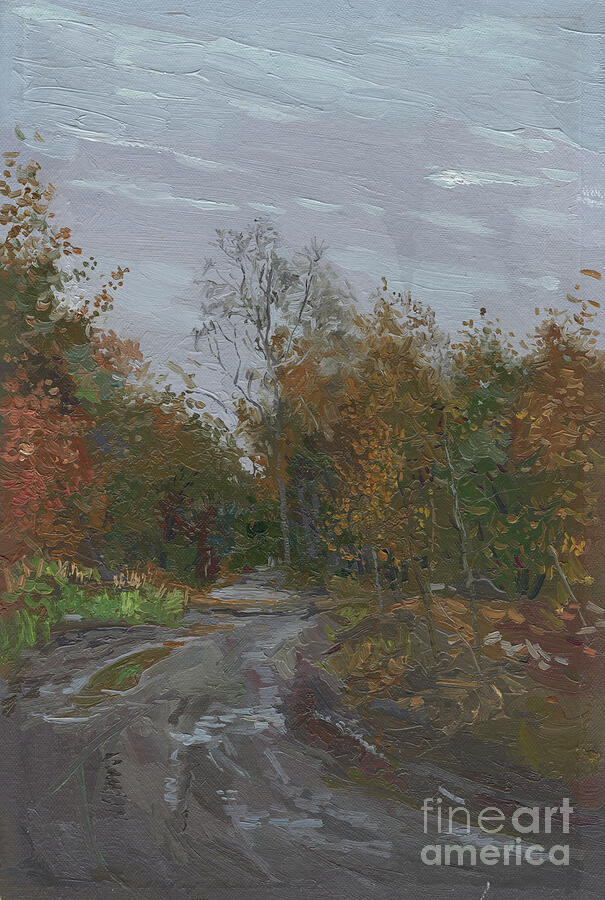 Autumn Day. Opaliha Painting