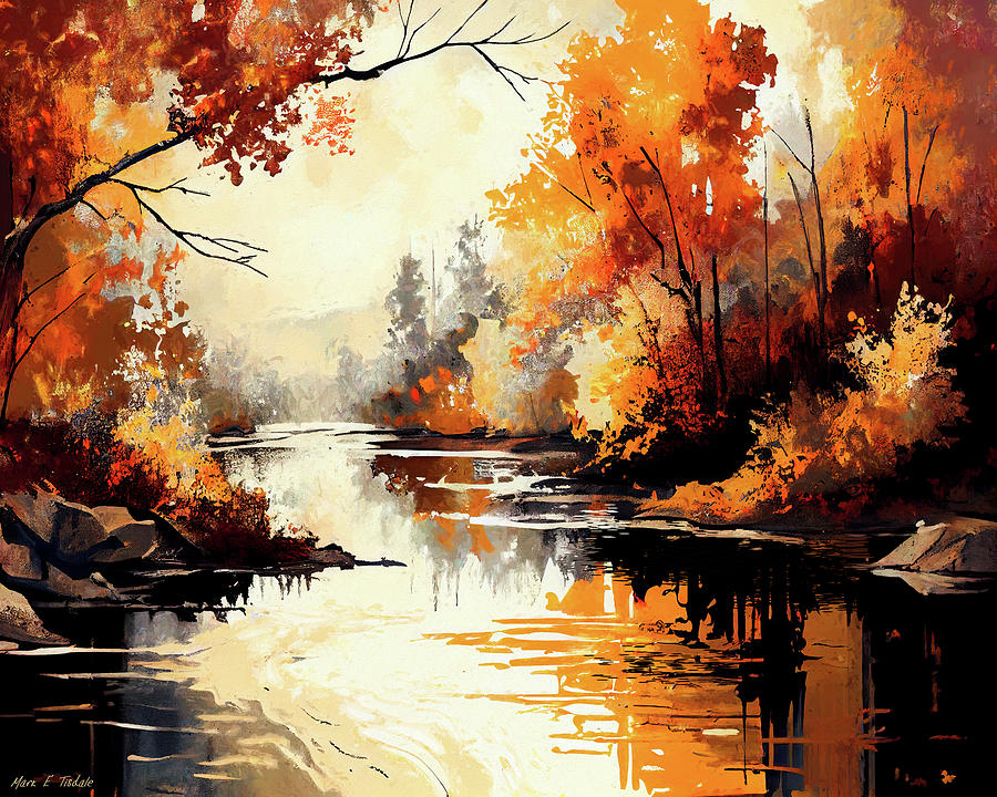 Autumn Daydream Digital Art by Mark E Tisdale