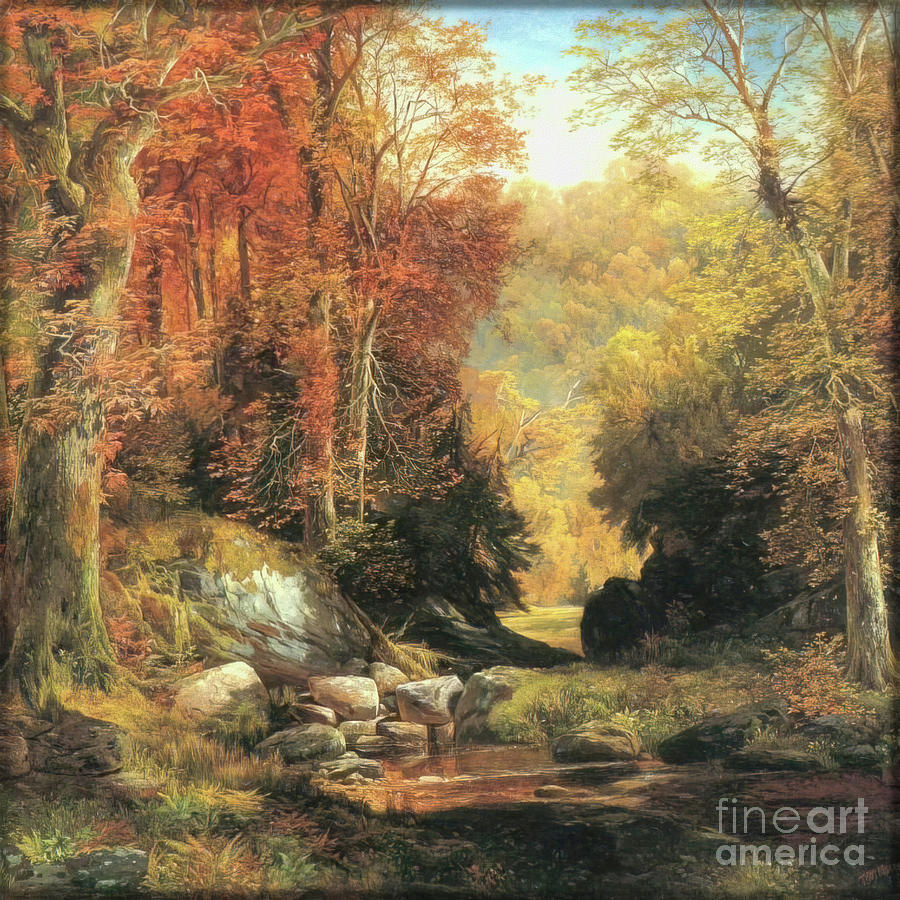 Autumn Painting by Denise Dundon