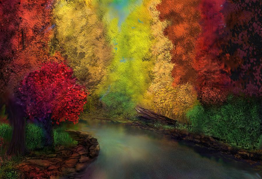 Autumn Dream Digital Art by Robert Rearick