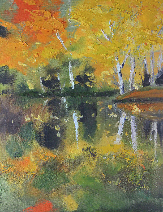 Autumn Dreams Painting by Nancy Merkle