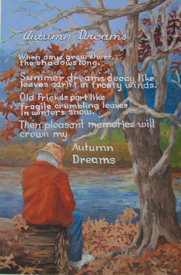 Autumn Dreams Painting by Tony Caviston