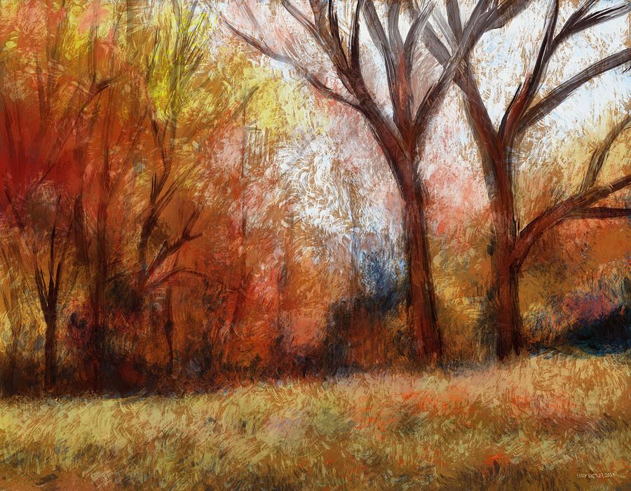 Autumn Embrace Digital Art by Larry Whitler