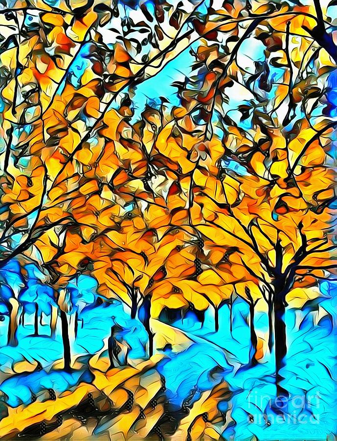 Autumn Equinox Digital Art by Yorgos Daskalakis