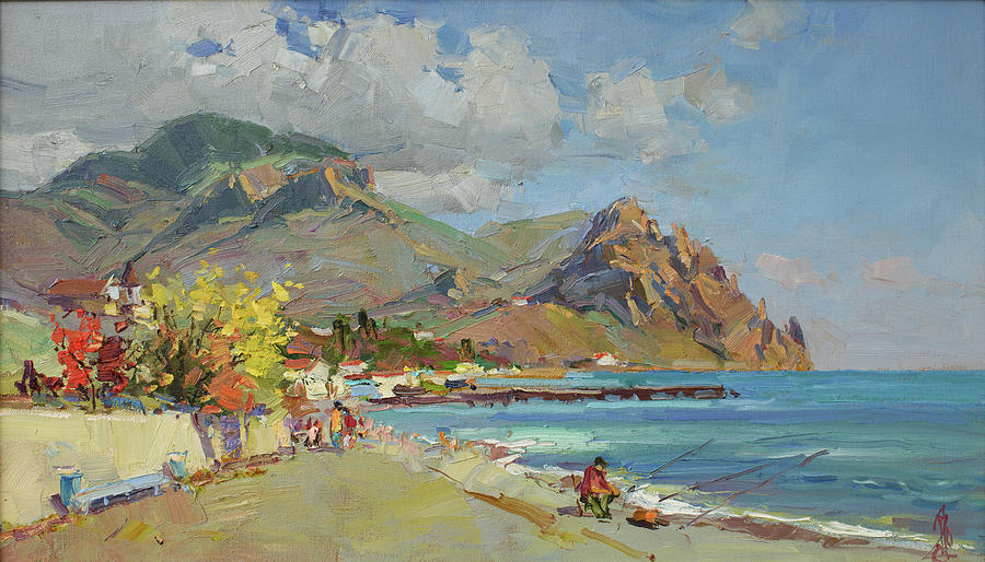 SP2 Autumn evening Painting by Sergey Pozdeev SP2 Autumn evening Painting by Sergey Pozdeev