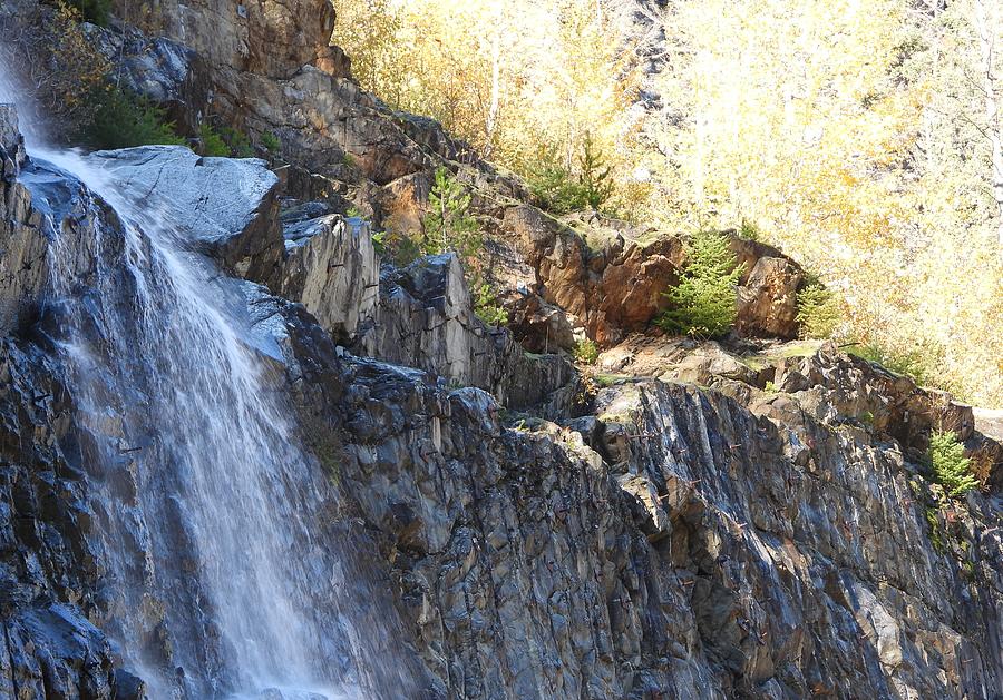 Autumn Falls close up Photograph by Sandra Peery - Fine Art America