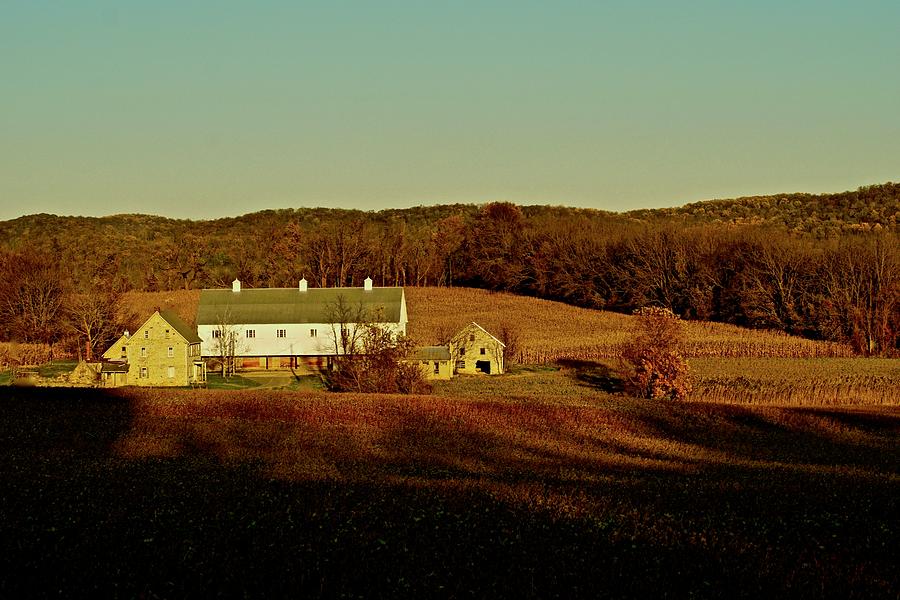Autumn Farm Landscape Photograph by Blair Seitz