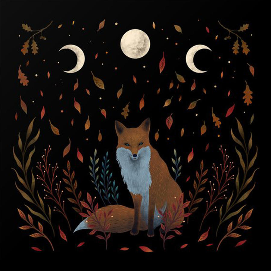 Autumn Fox Digital Art by Sophie Locke | Fine Art America