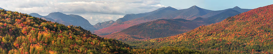 Autumn Franconia Notch Gateway Photograph by White Mountain Images