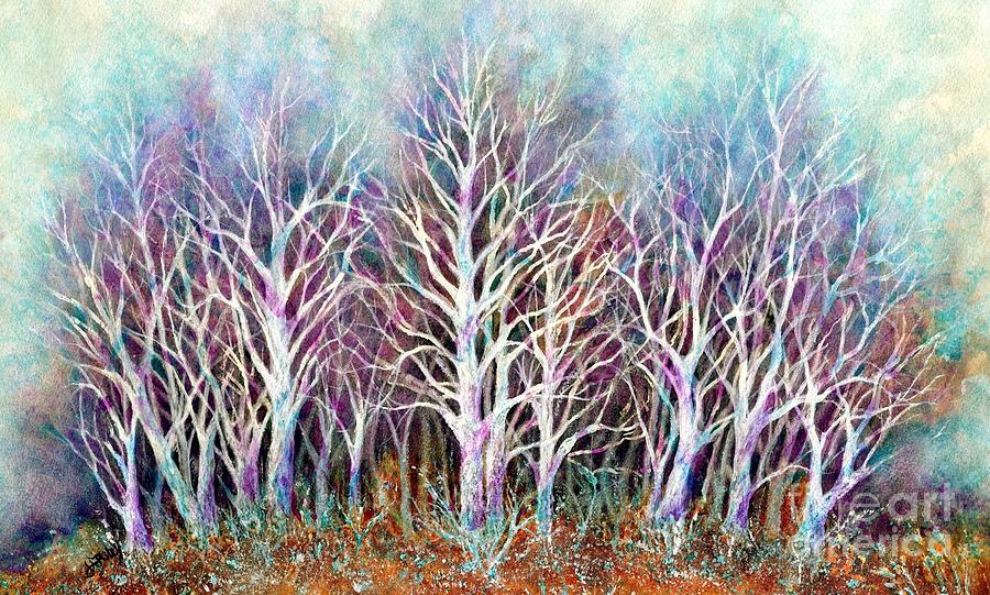 Autumn Frost Painting by Janine Riley