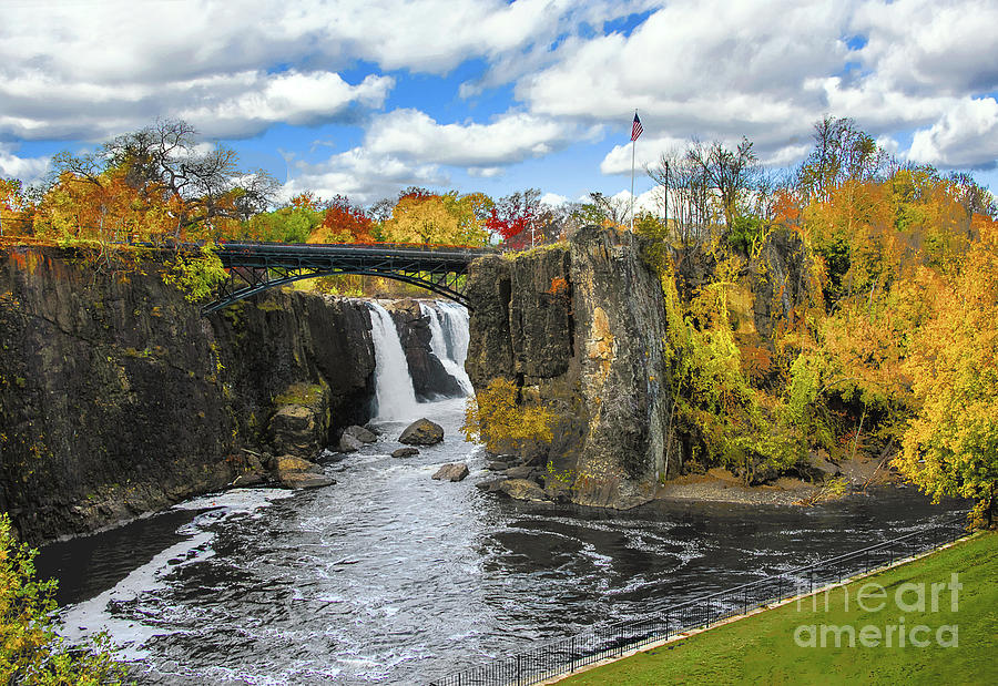 Autumn Glory At Paterson Great Falls Photograph