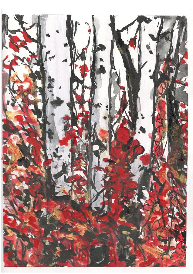 Autumn Glory Painting by Eileen Backman