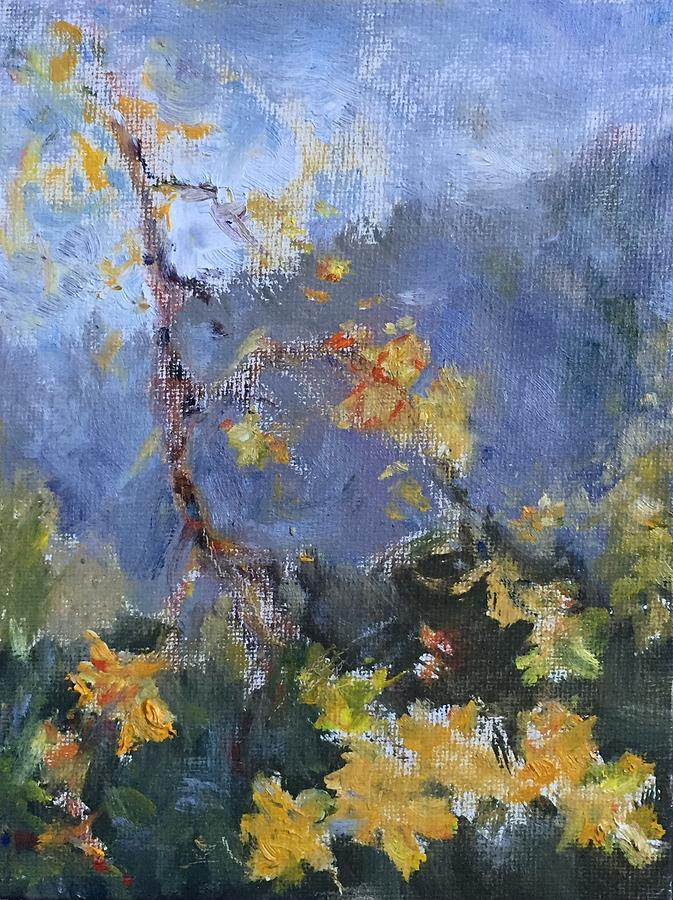 Autumn Glory, Original Oil Painting On Canvas Painting