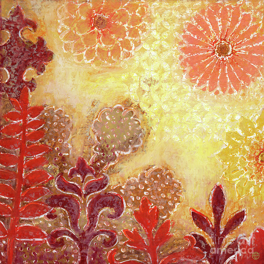 Autumn Gold Painting by Amy E Fraser