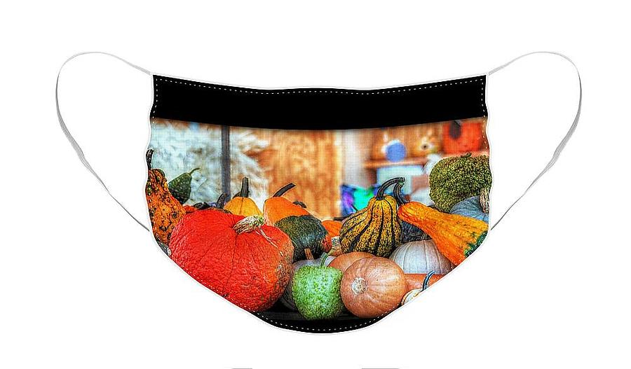 Autumn Harvest Face Mask Photograph by Marilyn DeBlock - Fine Art America