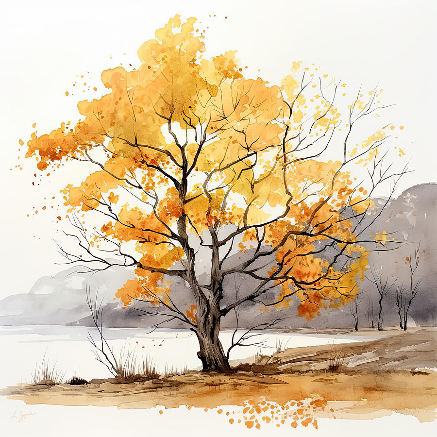 Autumn Impressions  Digital Art by Lourry Legarde