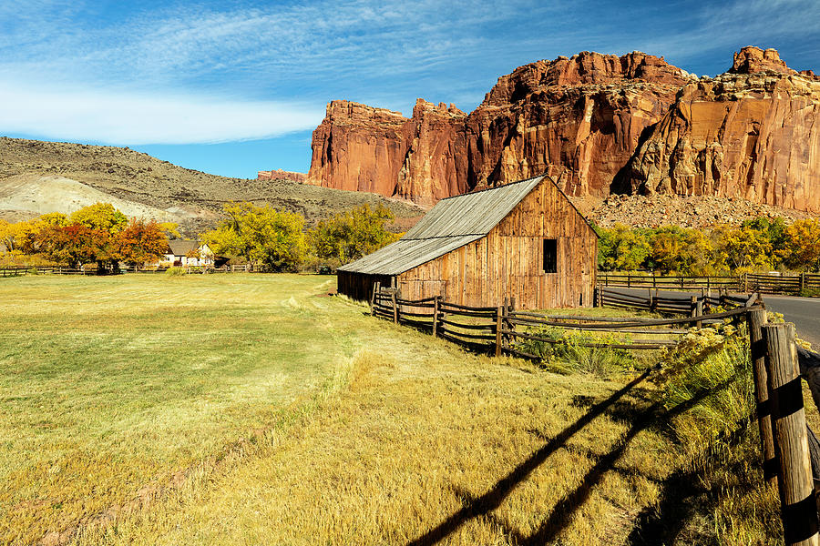 Autumn in Capitol Reef National Park Photograph by Gary McJimsey