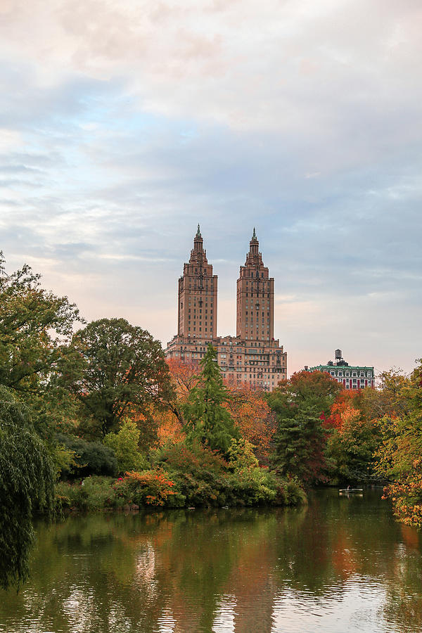 Autumn in Central Park Photograph by Alberto Zanoni