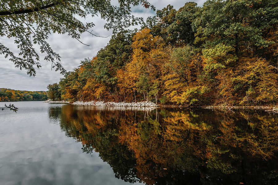 Autumn in Geode State Park Photograph by Bella B Photography - Fine Art ...