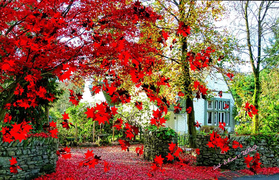 Autumn in Grasmere Digital Art by Bob Shimer